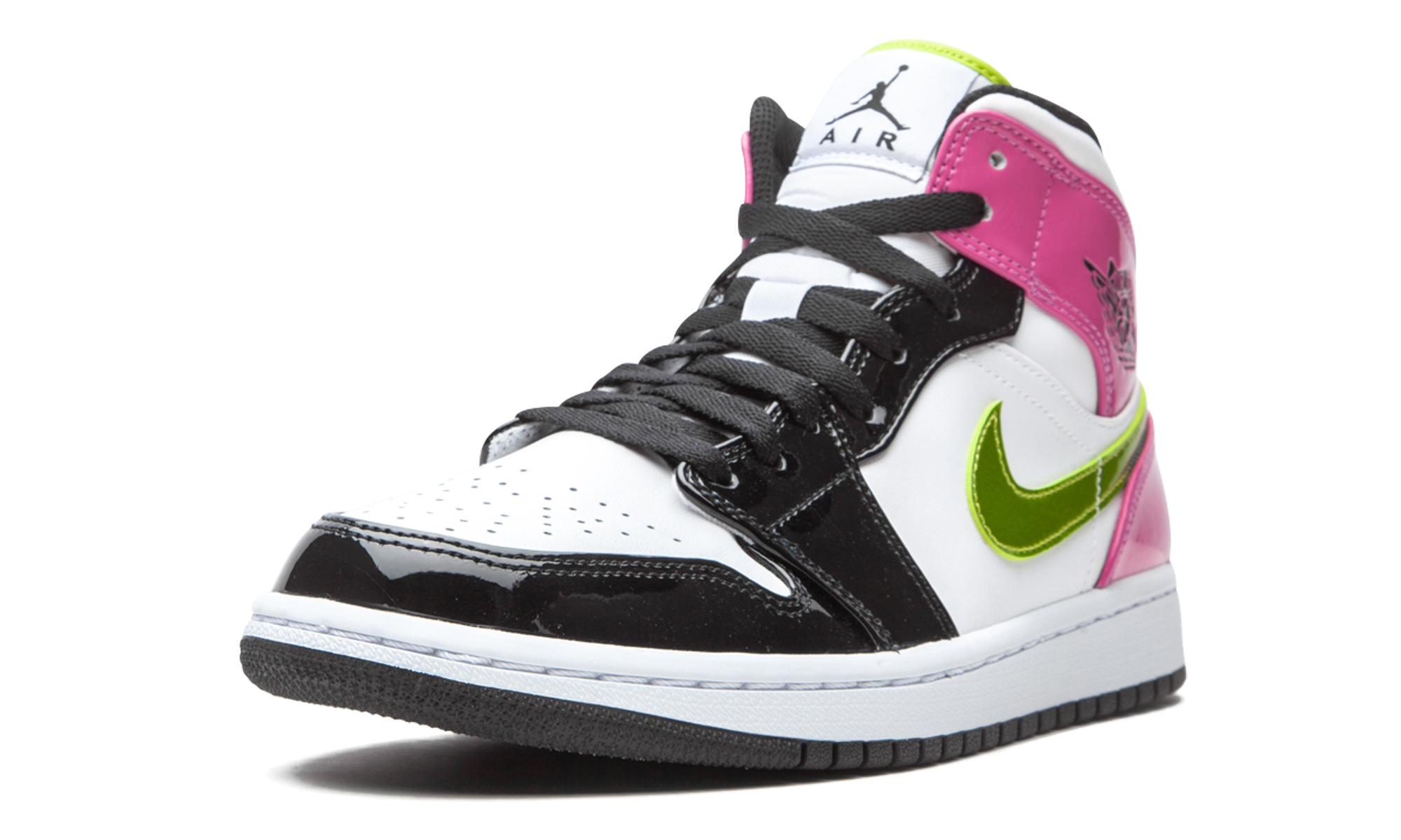 Air Jordan 1 Mid SE Cyber / Active Fuchsia CZ9834 100