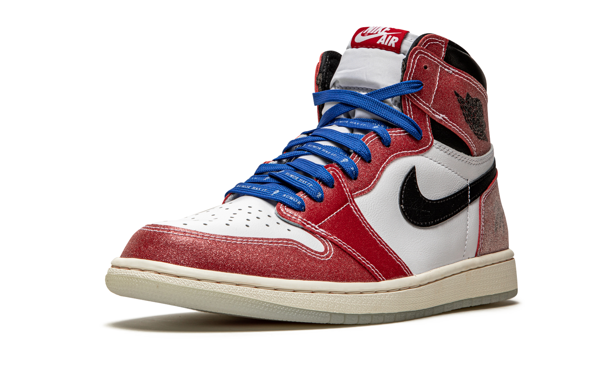 Air Jordan 1 Retro High OG Trophy Room - With Blue Laces DA2728 100B