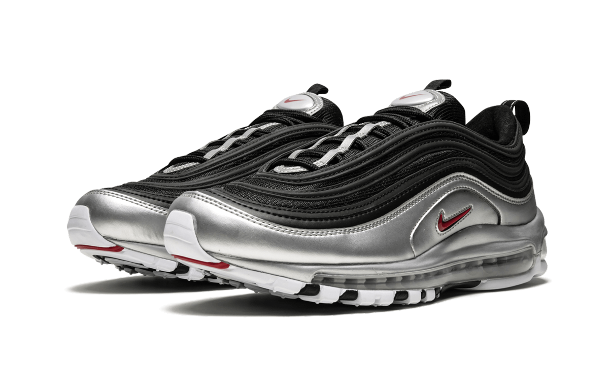 Nike AIR MAX 97 QS Silver Black AT5458 001