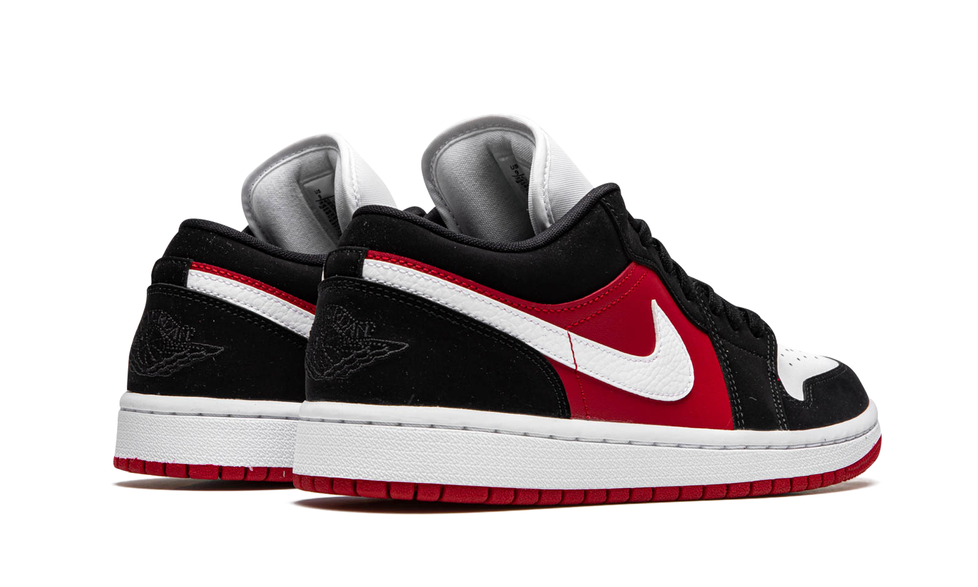 AIR JORDAN 1 LO WMNS Black / White / Gym Red DC0774 016