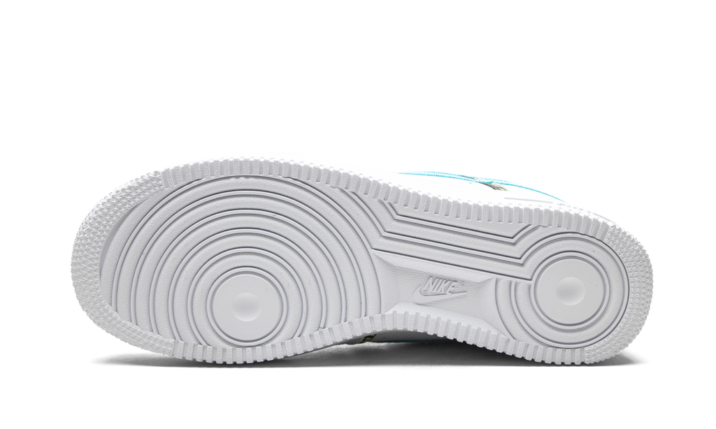 Nike Air Force 1 Low Worldwide White Blue Fury Volt