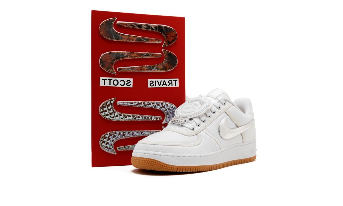 Nike Air Force 1 Low Travis Scott - White AQ4211 100