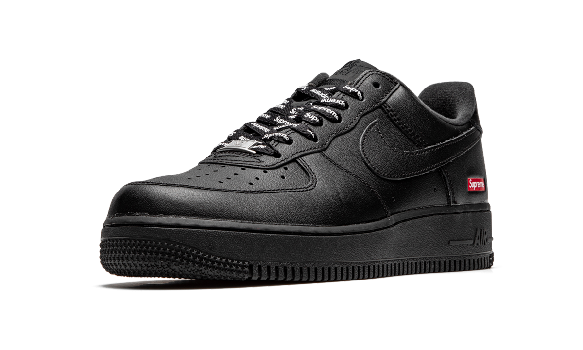 Nike Air Force 1 Low Supreme - Mini Box Logo Black CU9225 001