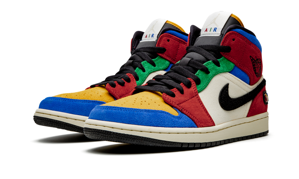 Air Jordan 1 Mid Blue The Great - Fearless CU2805 100