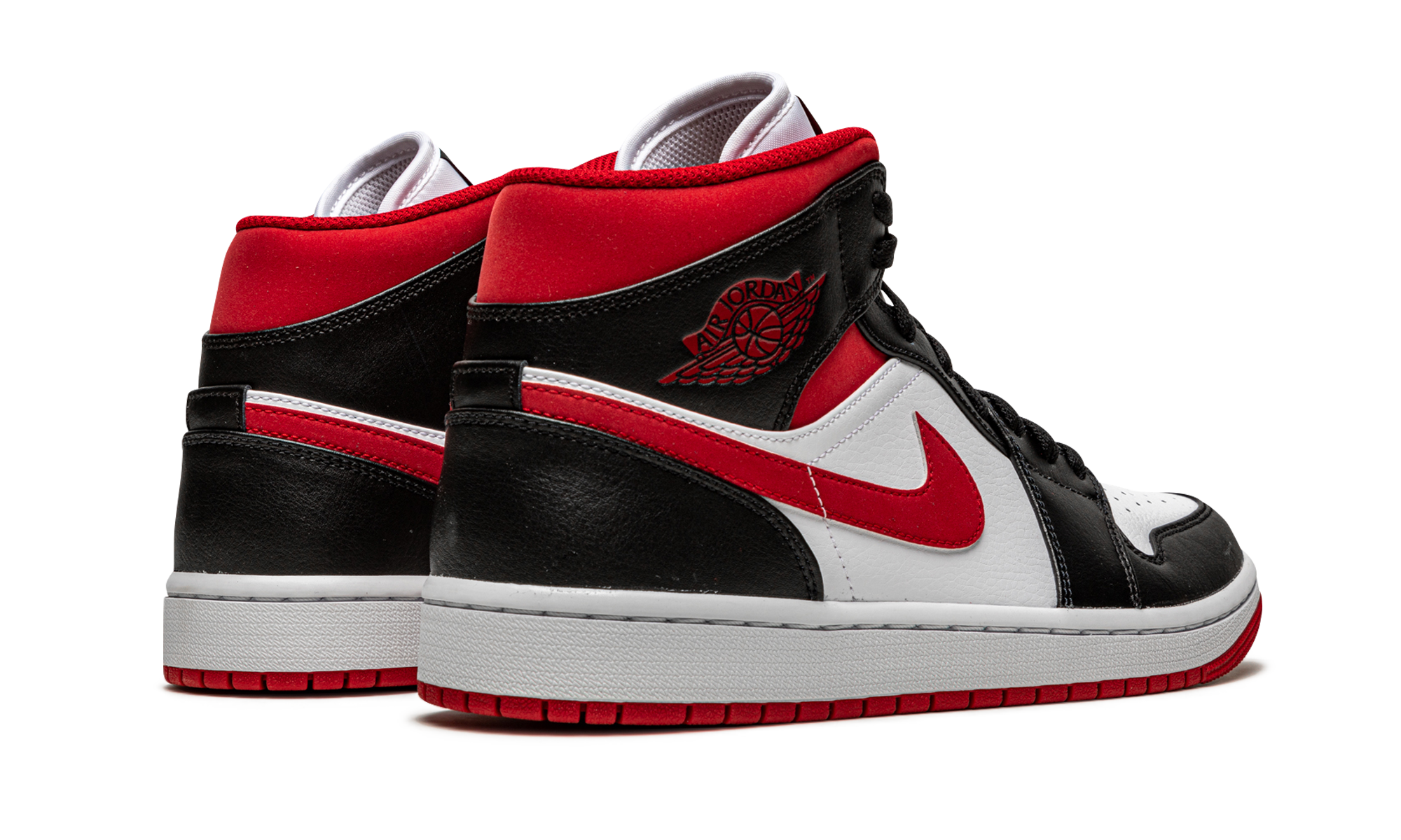Air Jordan 1 Mid Metallic Red 554724 122