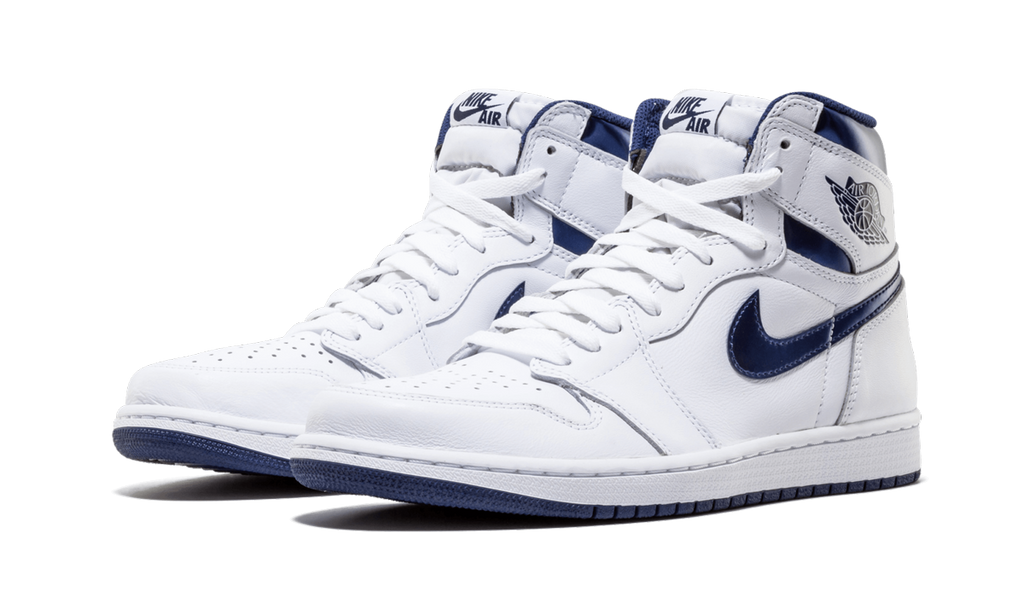 Air Jordan 1 Retro Metallic Navy 555088 106