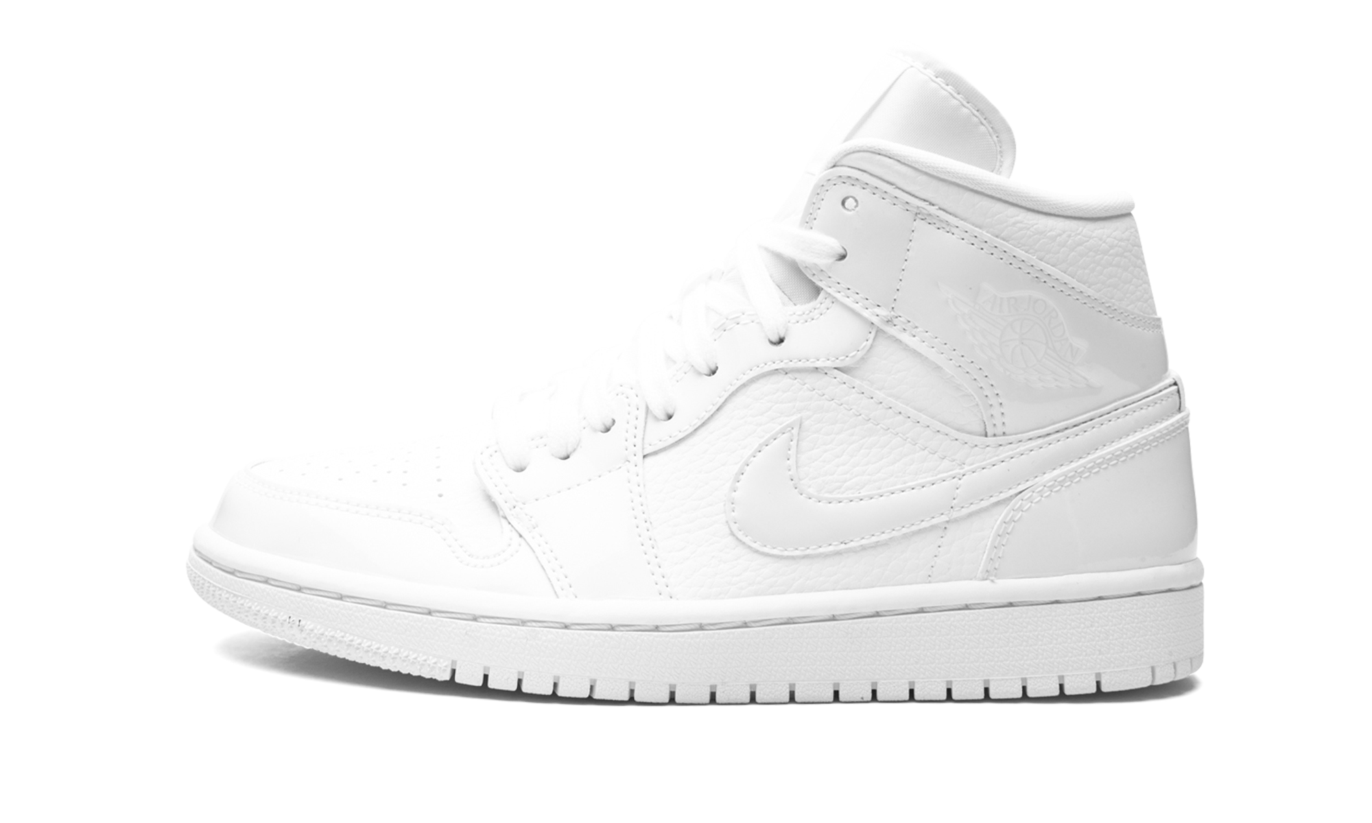 AIR JORDAN 1 MID WMNS Triple White BQ6472 100