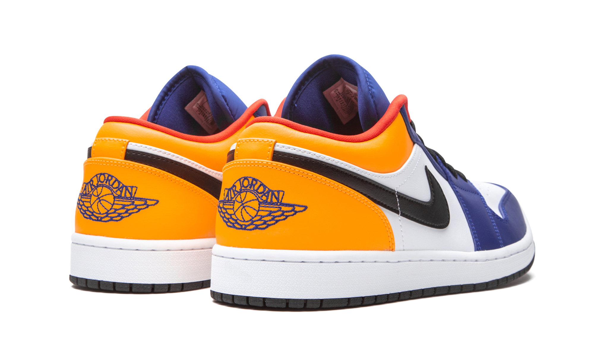 Air Jordan 1 Low Deep Royal / Yellow 553558 123