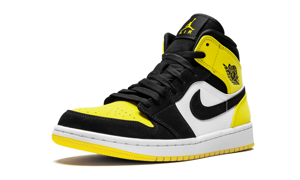 Air Jordan 1 Mid SE Yellow Toe 852542 071