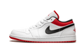 Air Jordan 1 Low White University Red 553558 118