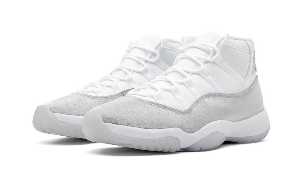 AIR JORDAN 11 RETRO WMNS METALLIC SILVER AR0715 100