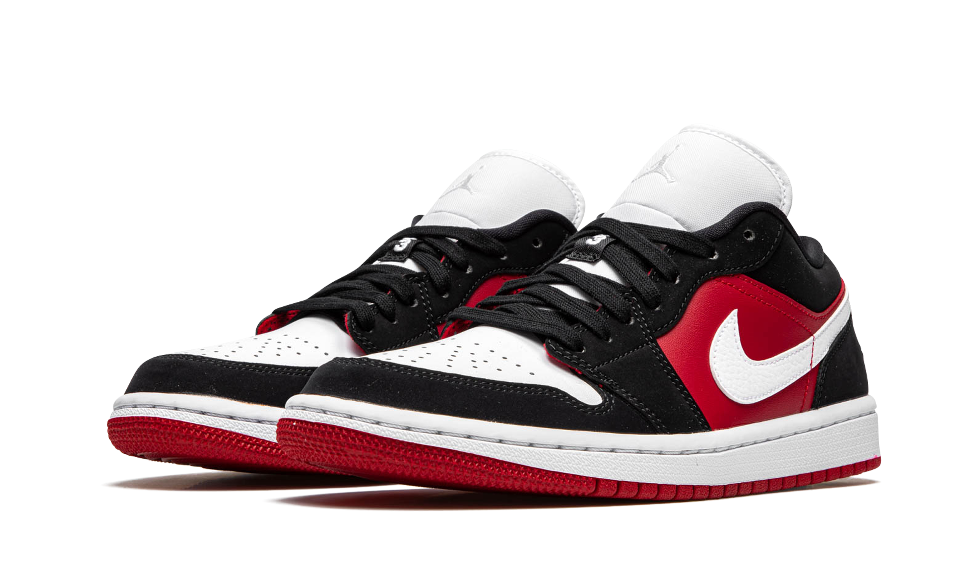 AIR JORDAN 1 LO WMNS Black / White / Gym Red DC0774 016
