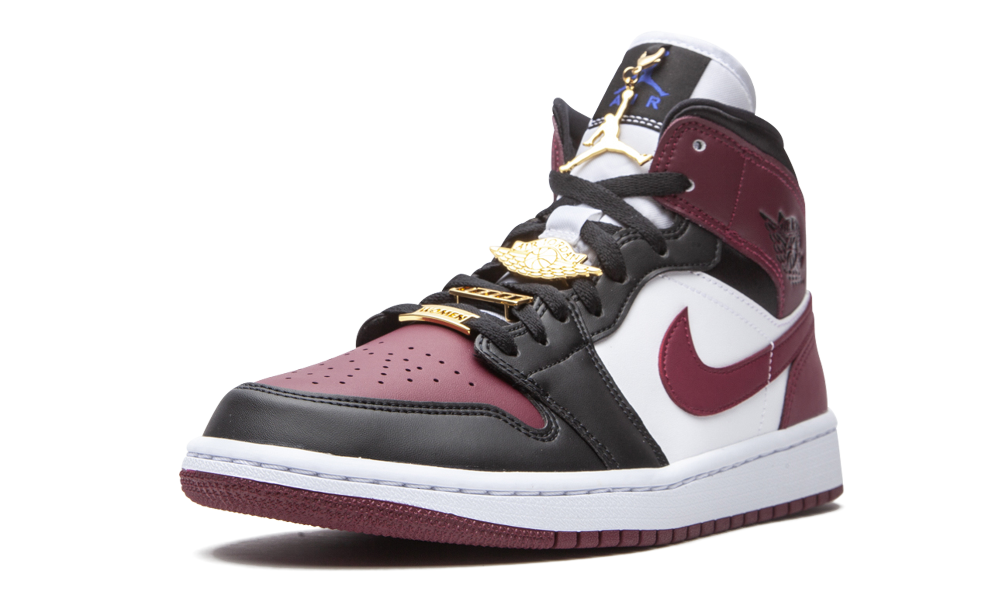 AIR JORDAN 1 MID SE WMNS Gold Pendants CZ4385 016