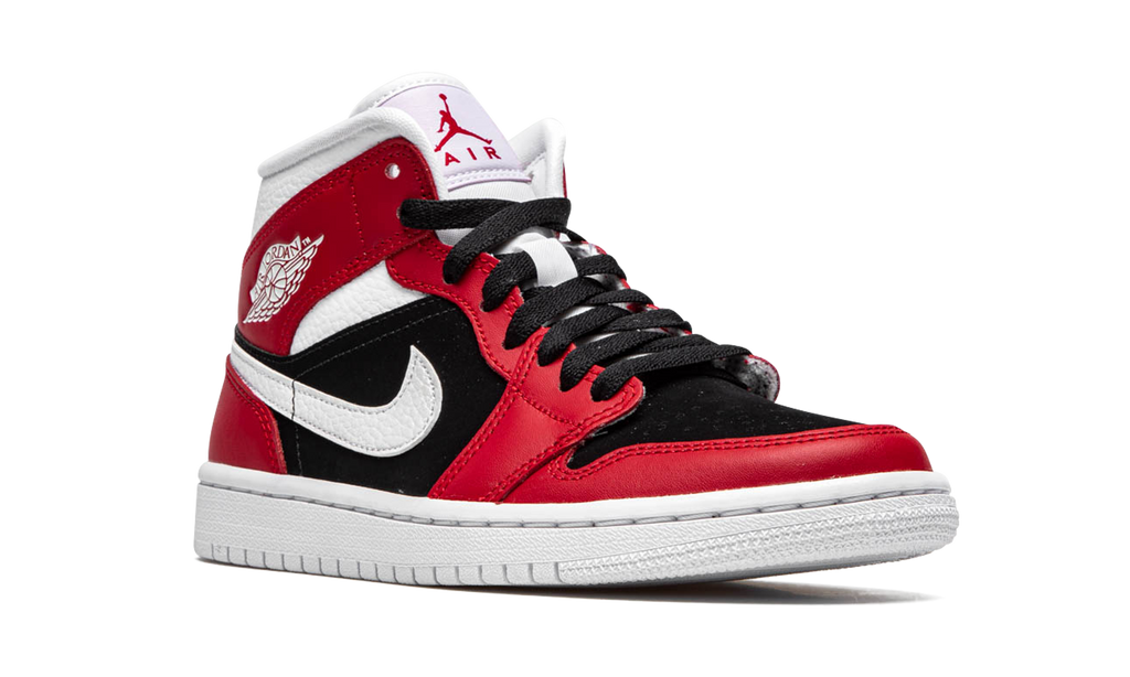 AIR JORDAN 1 MID WMNS Gym Red / Black BQ6472 601