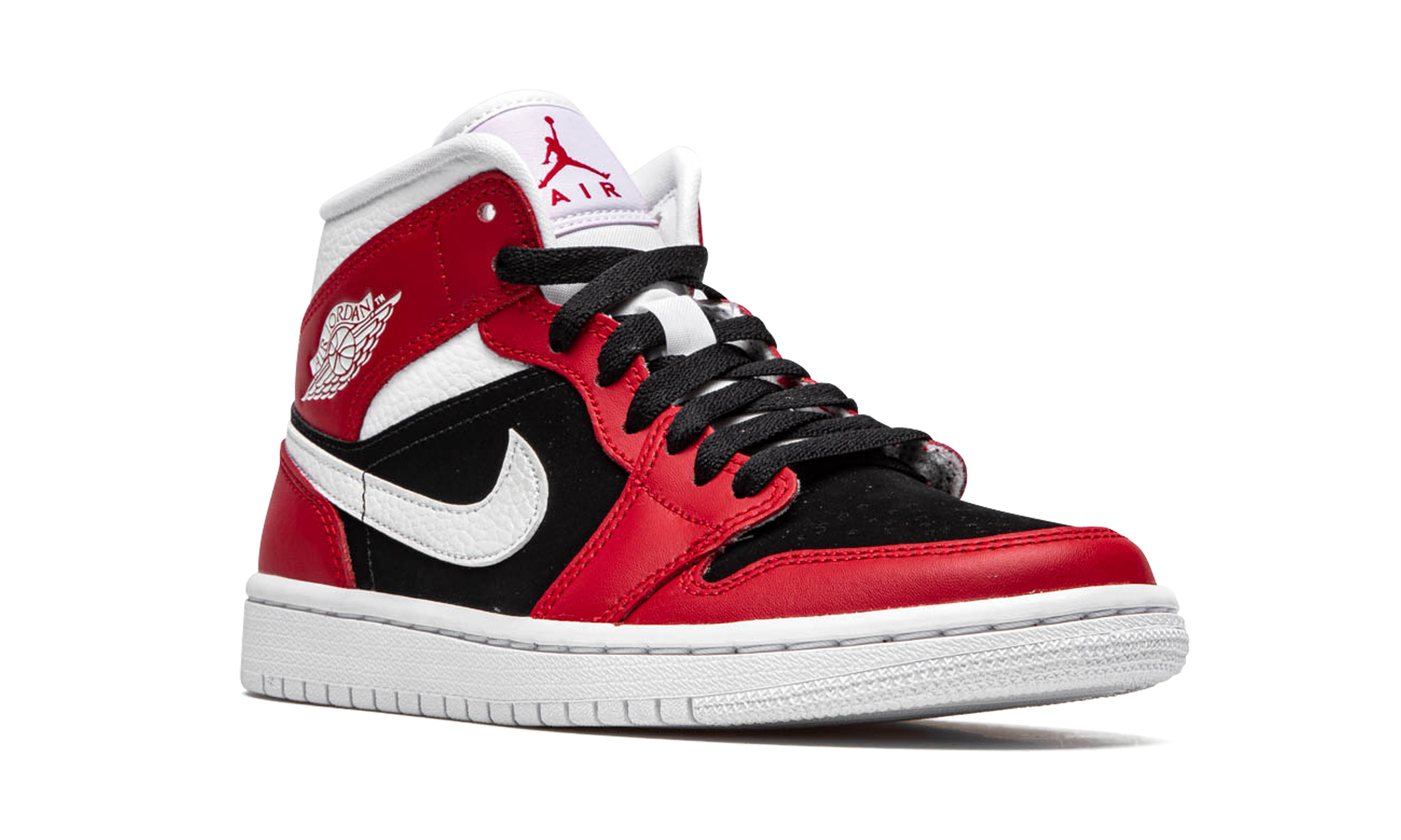 AIR JORDAN 1 MID WMNS Gym Red / Black BQ6472 601