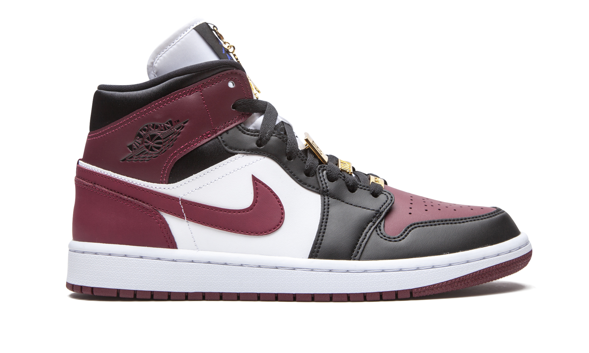AIR JORDAN 1 MID SE WMNS Gold Pendants CZ4385 016