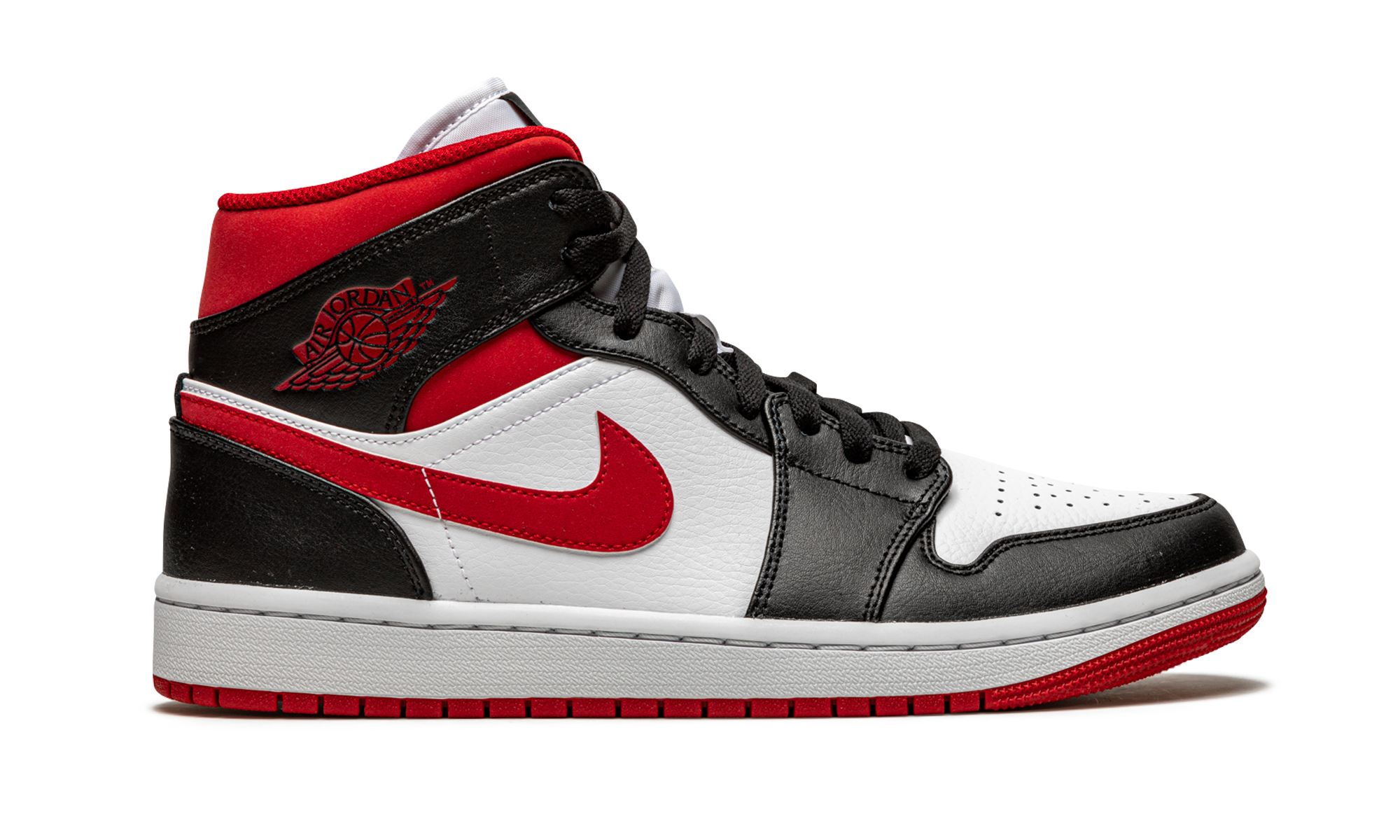 Air Jordan 1 Mid Metallic Red 554724 122