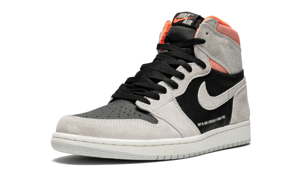 Air Jordan 1 Retro High OG Neutral Grey/Hyper Crimson 555088 018