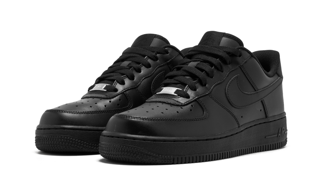 Nike AIR FORCE 1 LO MNS WMNS Triple Black 315115 038