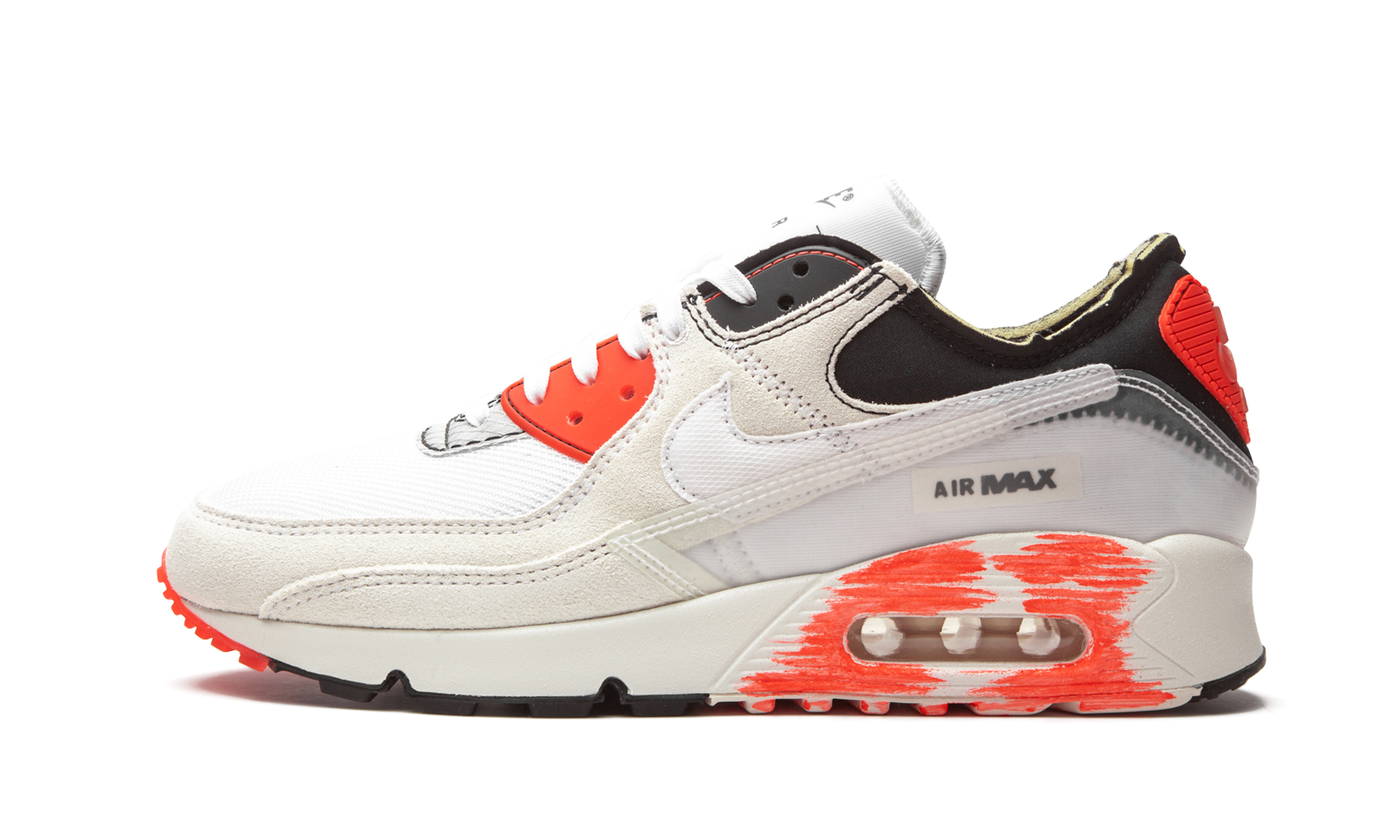 Nike Air Max 90 Archetype - Bright Crimson DC7856 100