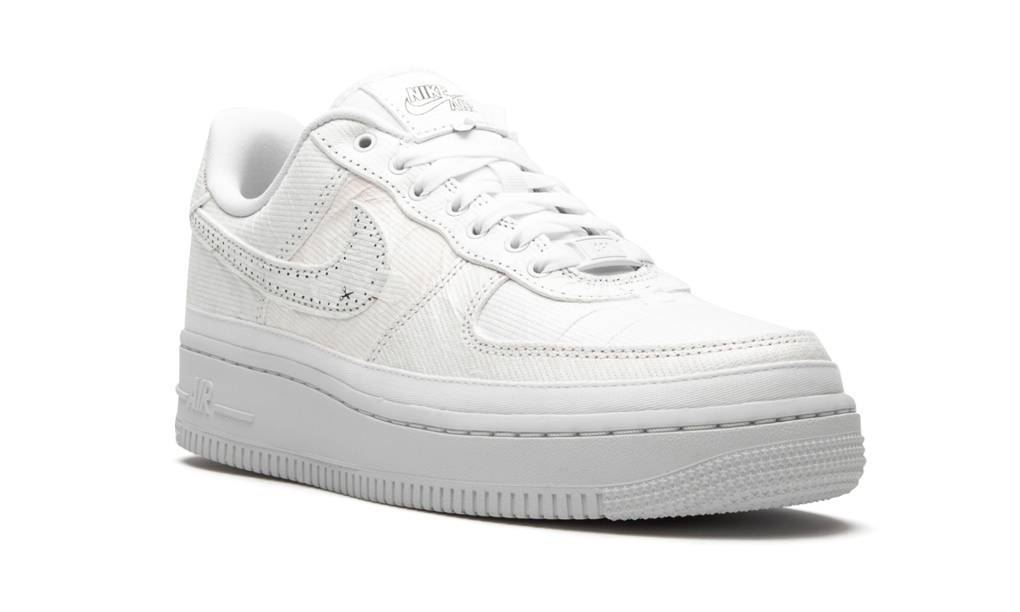 Nike AIR FORCE 1 LO LX WMNS Reveal - Black Swoosh CJ1650 100