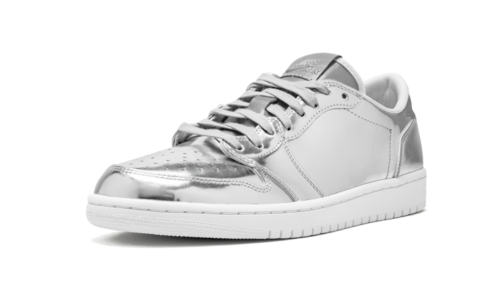 Air Jordan 1 Low Pinnacle Metallic Silver 852549 003