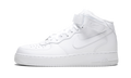 Nike Air Force 1 Mid 07 White on White 315123 111