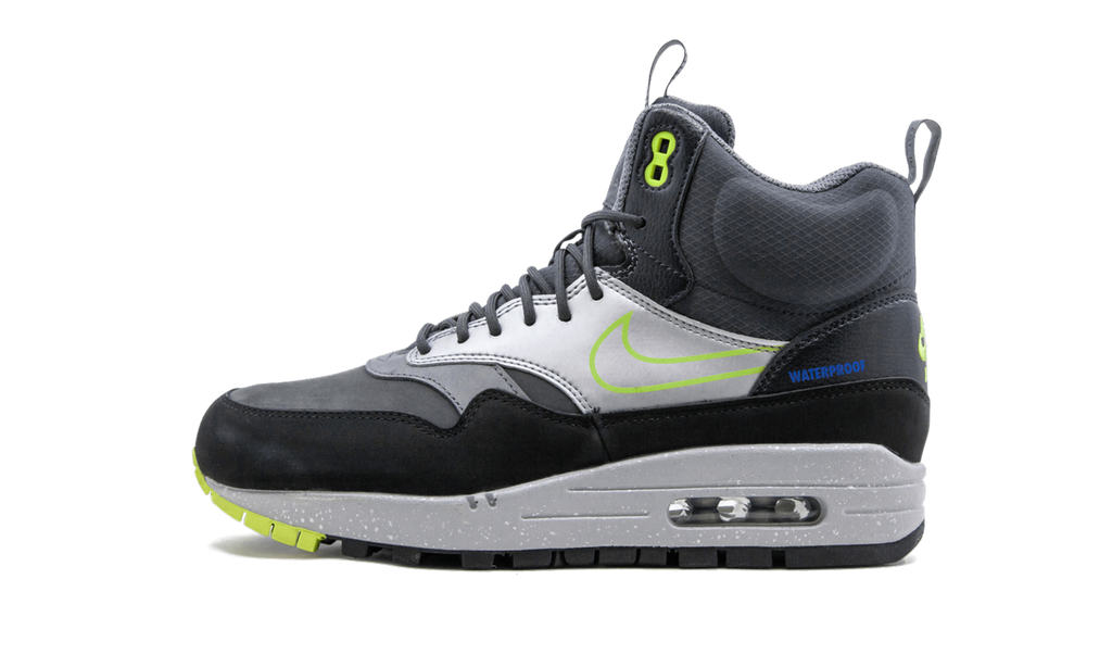Nike AIR MAX 1 MID SNKRBT P MNS WMNS Black Volt 685269 002