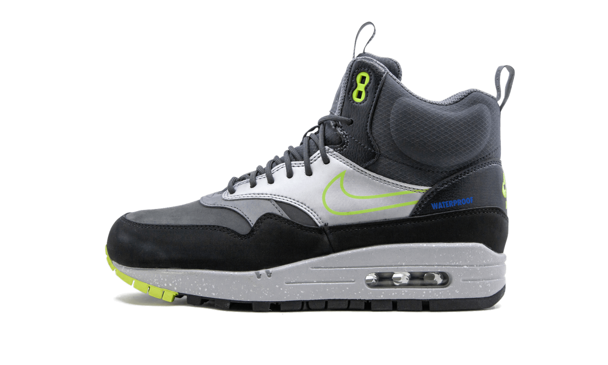 Nike AIR MAX 1 MID SNKRBT P MNS WMNS Black Volt 685269 002