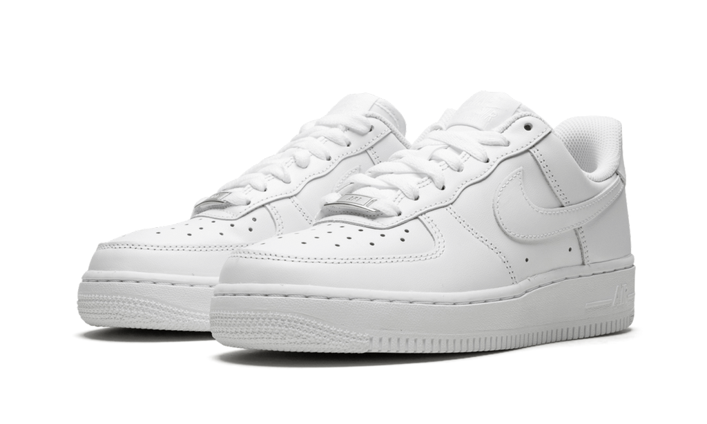 Nike AIR FORCE 1 '07 MNS WMNS White on White 315115 112