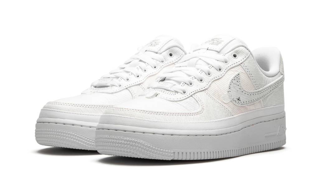 Nike AIR FORCE 1 LO LX WMNS Reveal - Black Swoosh CJ1650 100
