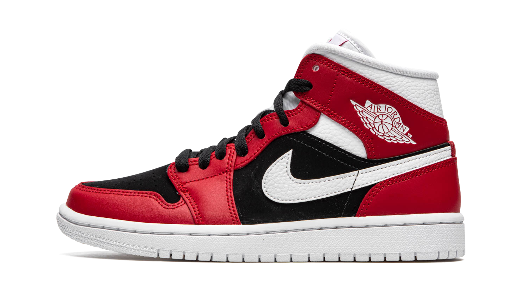 AIR JORDAN 1 MID WMNS Gym Red / Black BQ6472 601