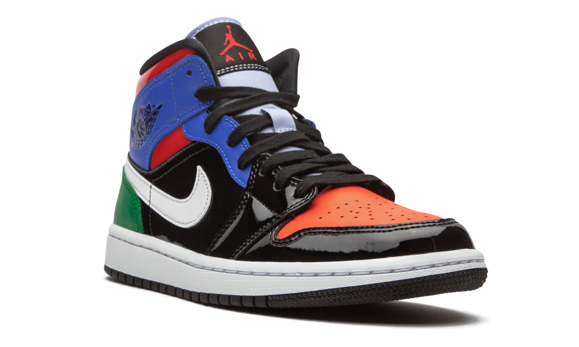 AIR JORDAN 1 MID SE WMNS Multicolor Patent CV5276 001