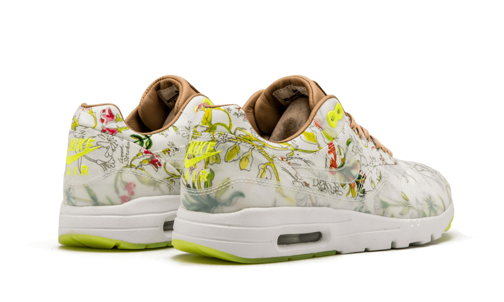 Nike AIR MAX 1 ULTRA LIB QS MNS WMNS WHITE / WHITE / VACHETTA TAN / VOLT 844135 100