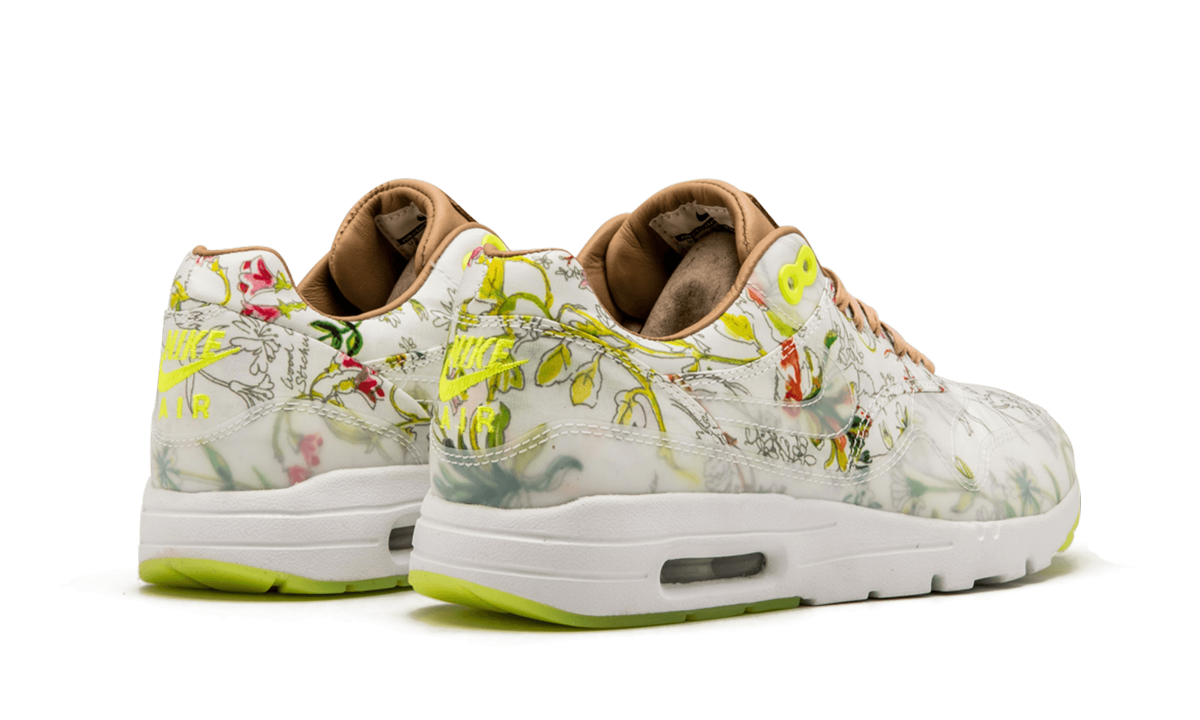 Nike AIR MAX 1 ULTRA LIB QS MNS WMNS WHITE / WHITE / VACHETTA TAN / VOLT 844135 100