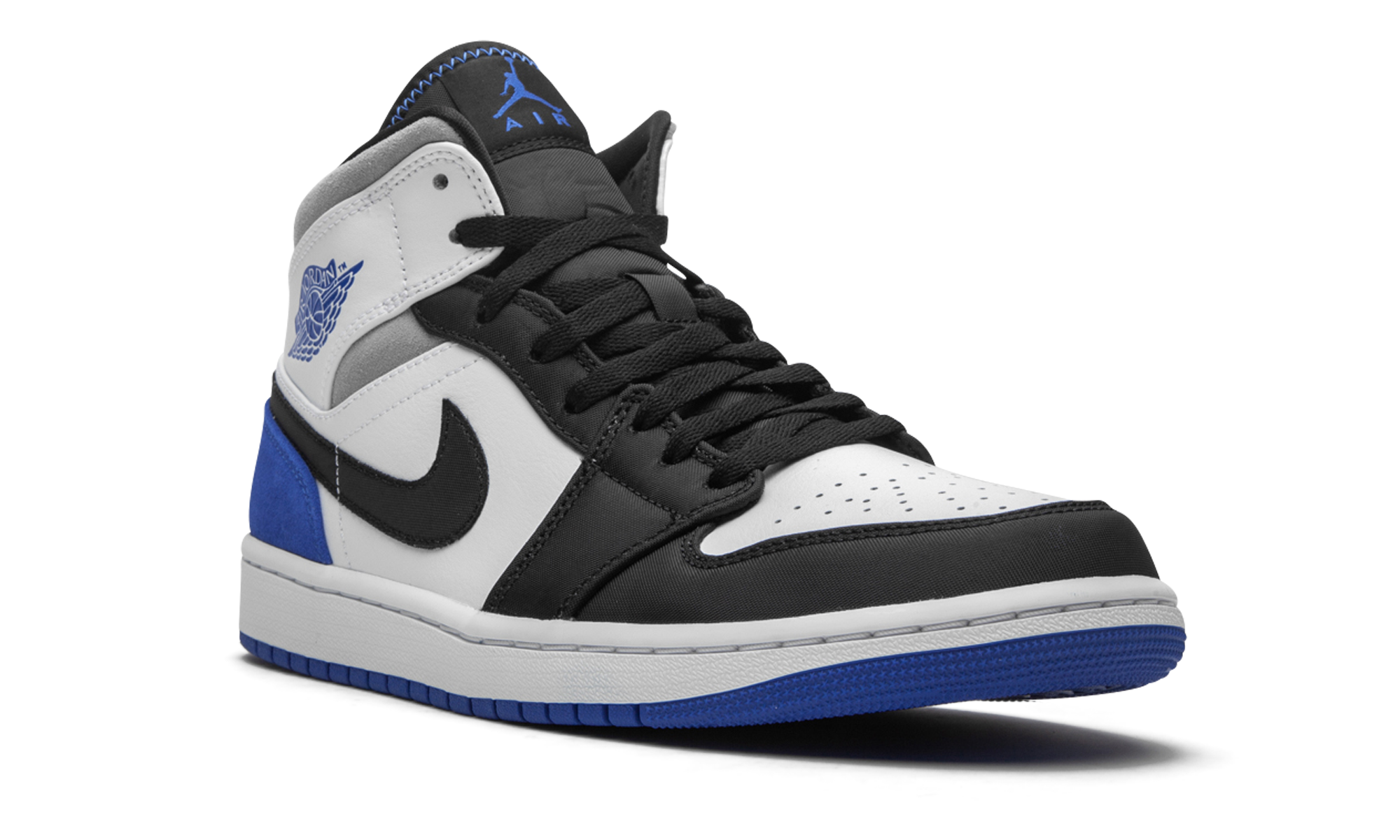 Air Jordan 1 Mid SE Game Royal Black Toe 852542 102