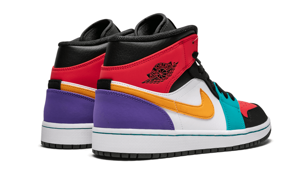 Air Jordan 1 Mid Multicolor 554724 125