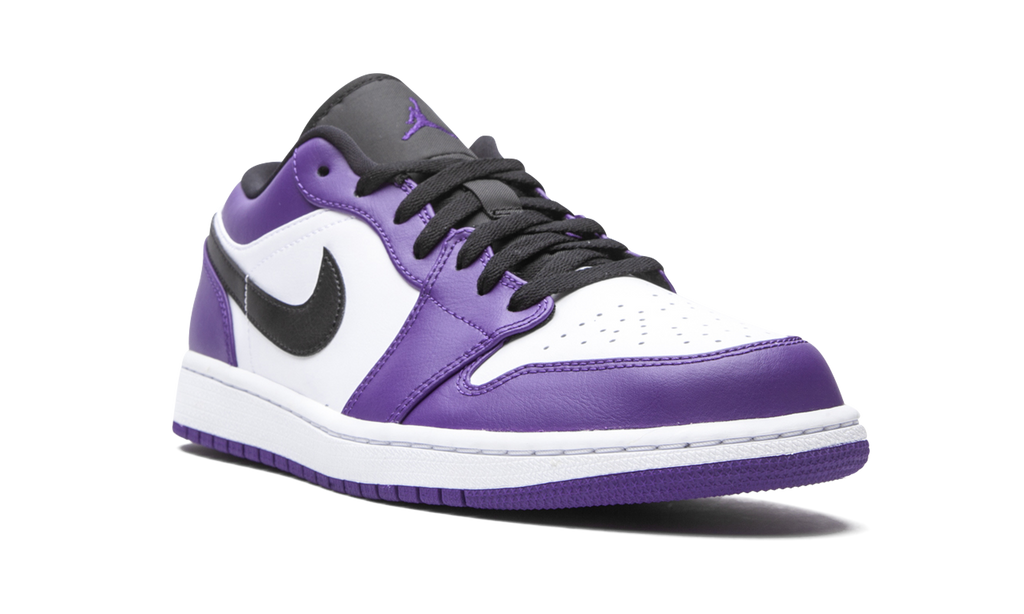 Air Jordan 1 Low Court Purple 553558 500