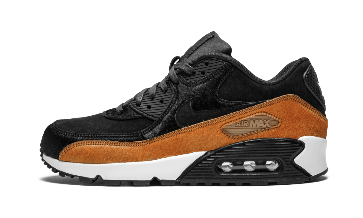 Nike AIR MAX 90 LX MNS WMNS Pony Hair - Black/Cider 898512 005