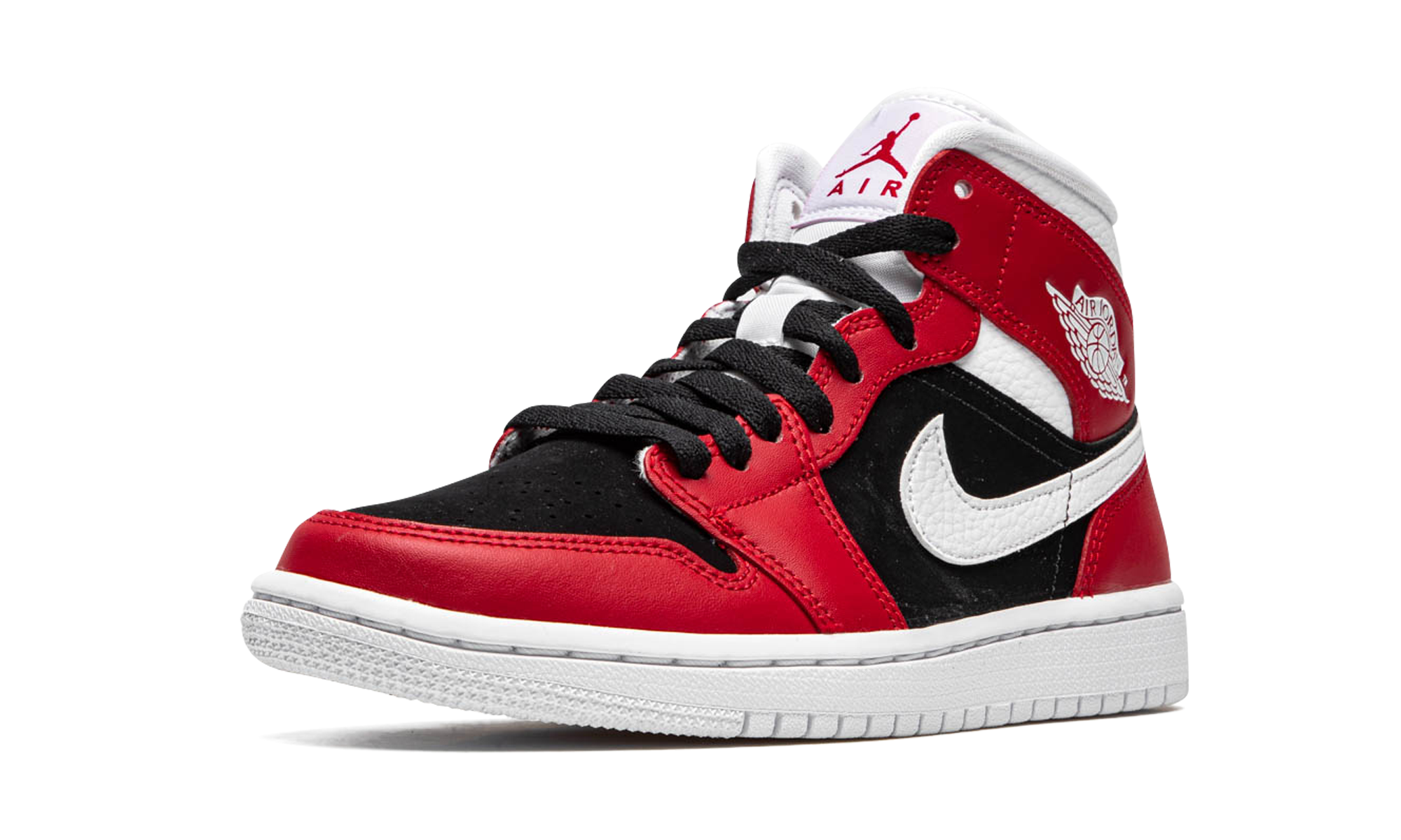AIR JORDAN 1 MID WMNS Gym Red / Black BQ6472 601