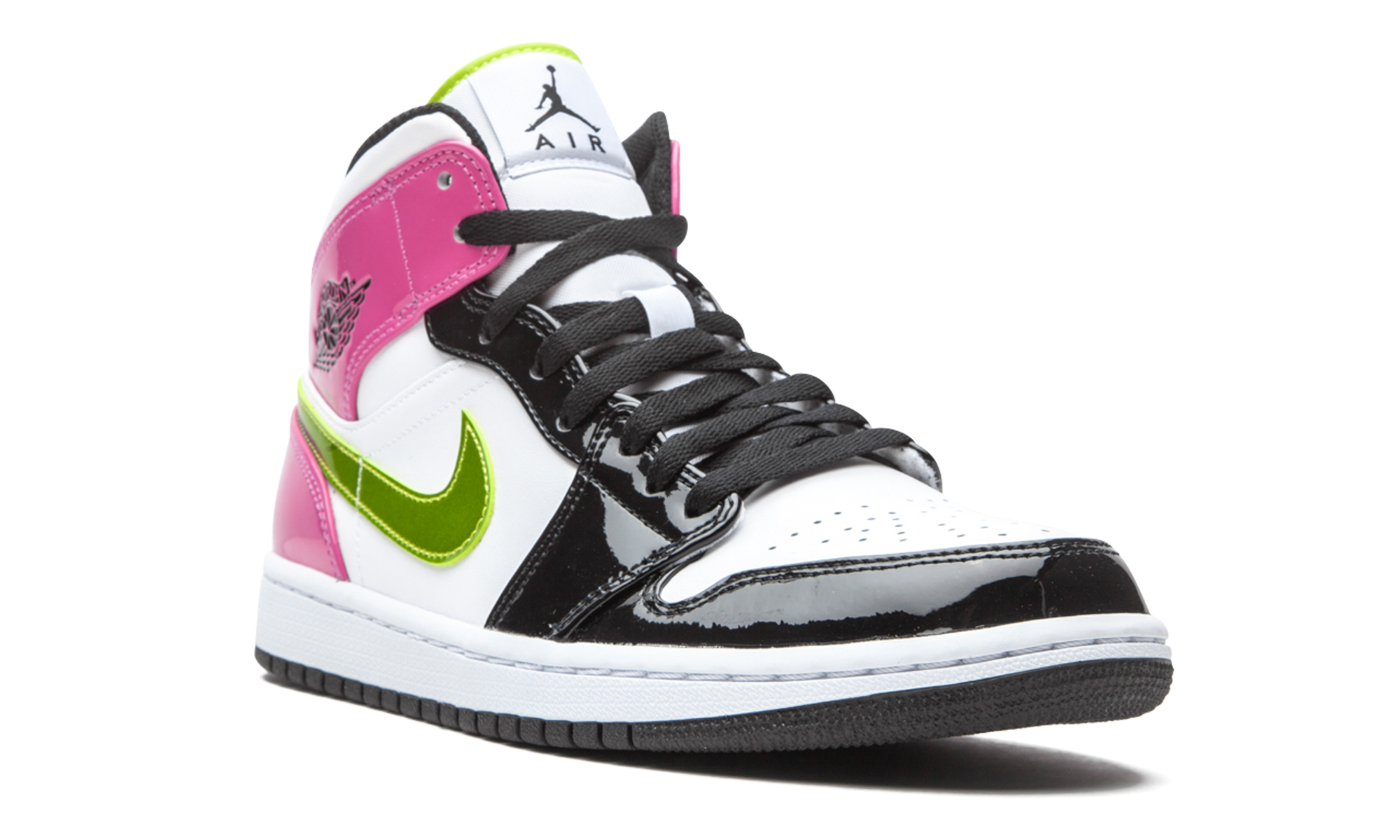 Air Jordan 1 Mid SE Cyber / Active Fuchsia CZ9834 100