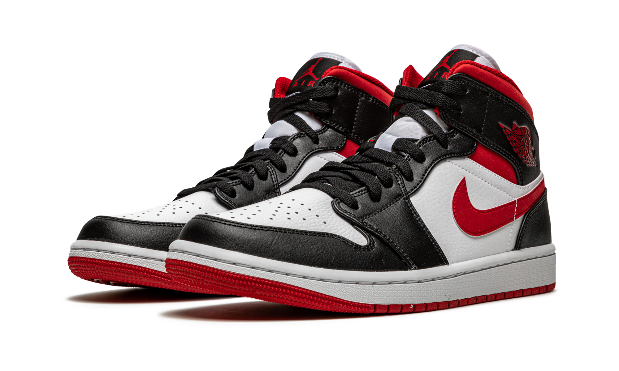 Air Jordan 1 Mid Metallic Red 554724 122