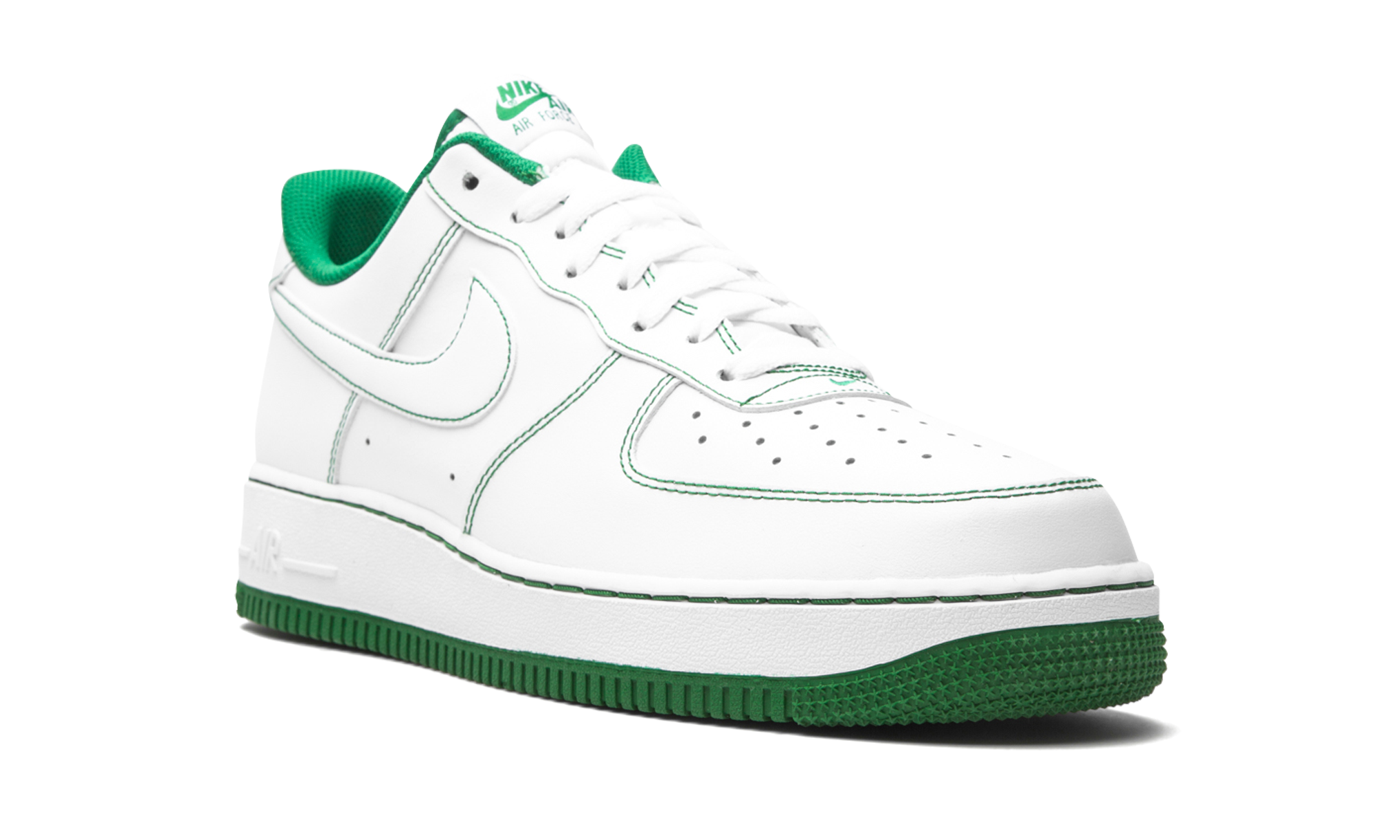 Nike Air Force 1 Low '07 Contrast Stitch - White / Pine Green CV1724 103