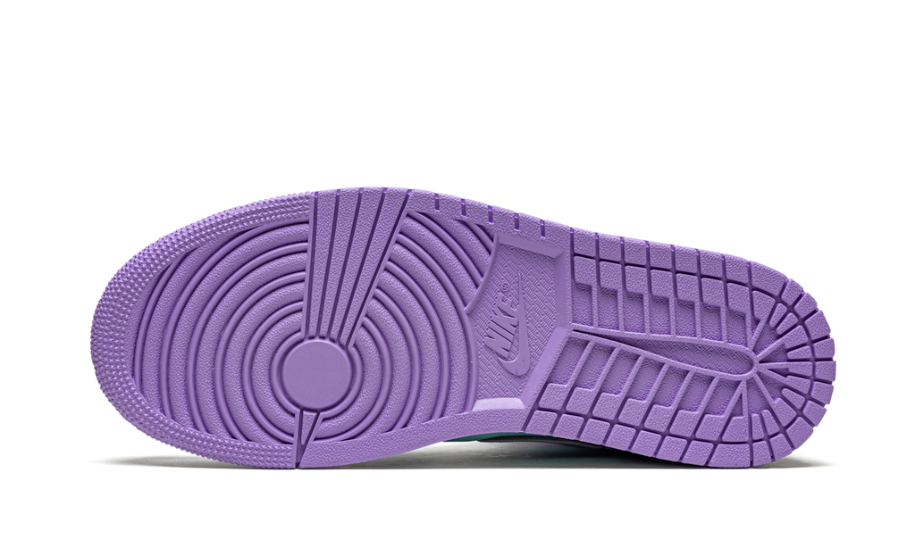 Air Jordan 1 Mid Purple Pulse / Glacier Blue 554724 500