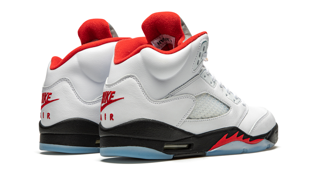 Air Jordan 5 Retro GS Fire Red Silver Tongue 440888 102