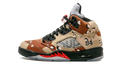 Air Jordan 5 Retro Supreme Camo 824371 201