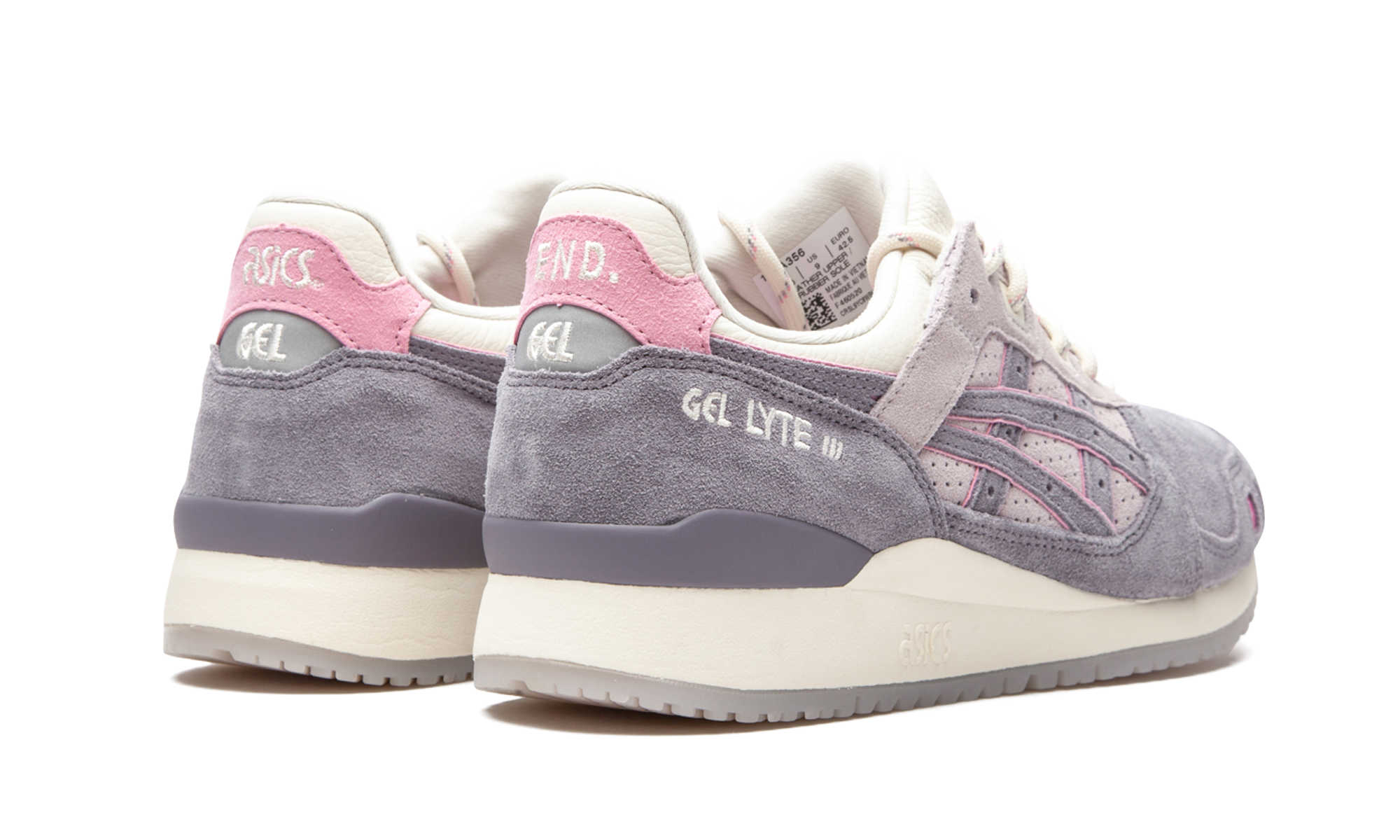 Asics GEL LYTE III END Clothing - Pearl 1191A356 500