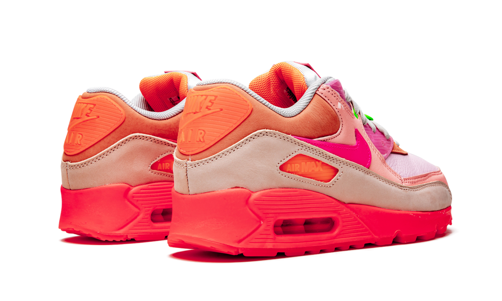 Nike AIR MAX 90 PRM WMNS Platinum Crimson/Bright Purple CT3449 600