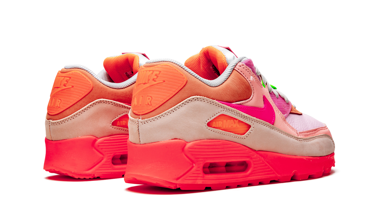 Nike AIR MAX 90 PRM WMNS Platinum Crimson/Bright Purple CT3449 600