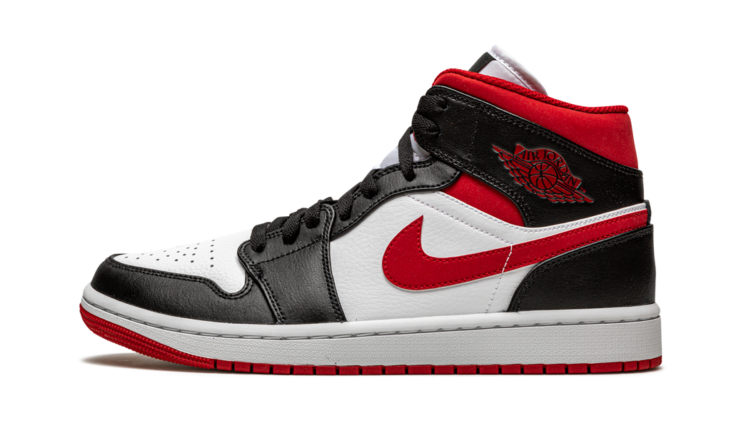 Air Jordan 1 Mid Metallic Red 554724 122